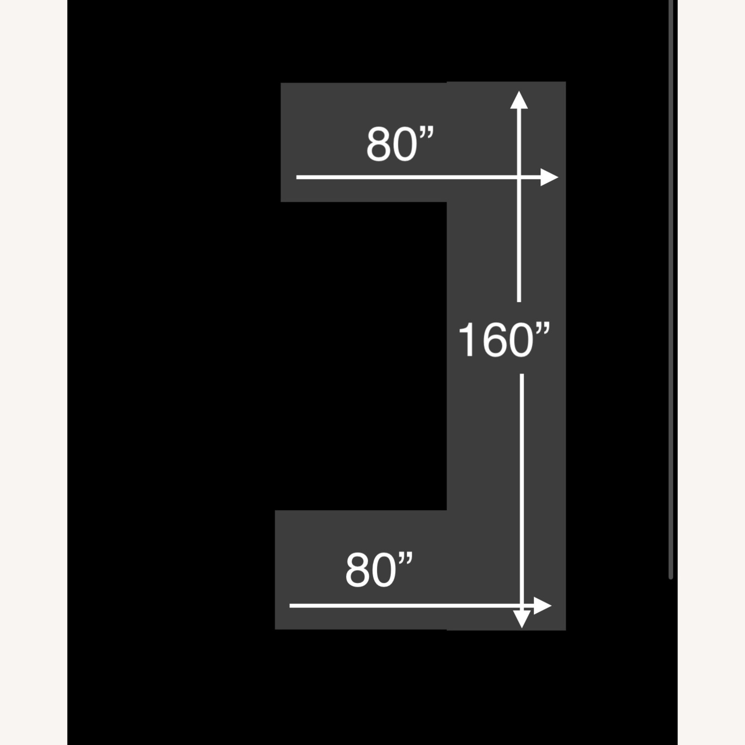Albany Park Modular Kova Cushion U-Shape Sectional - image-3