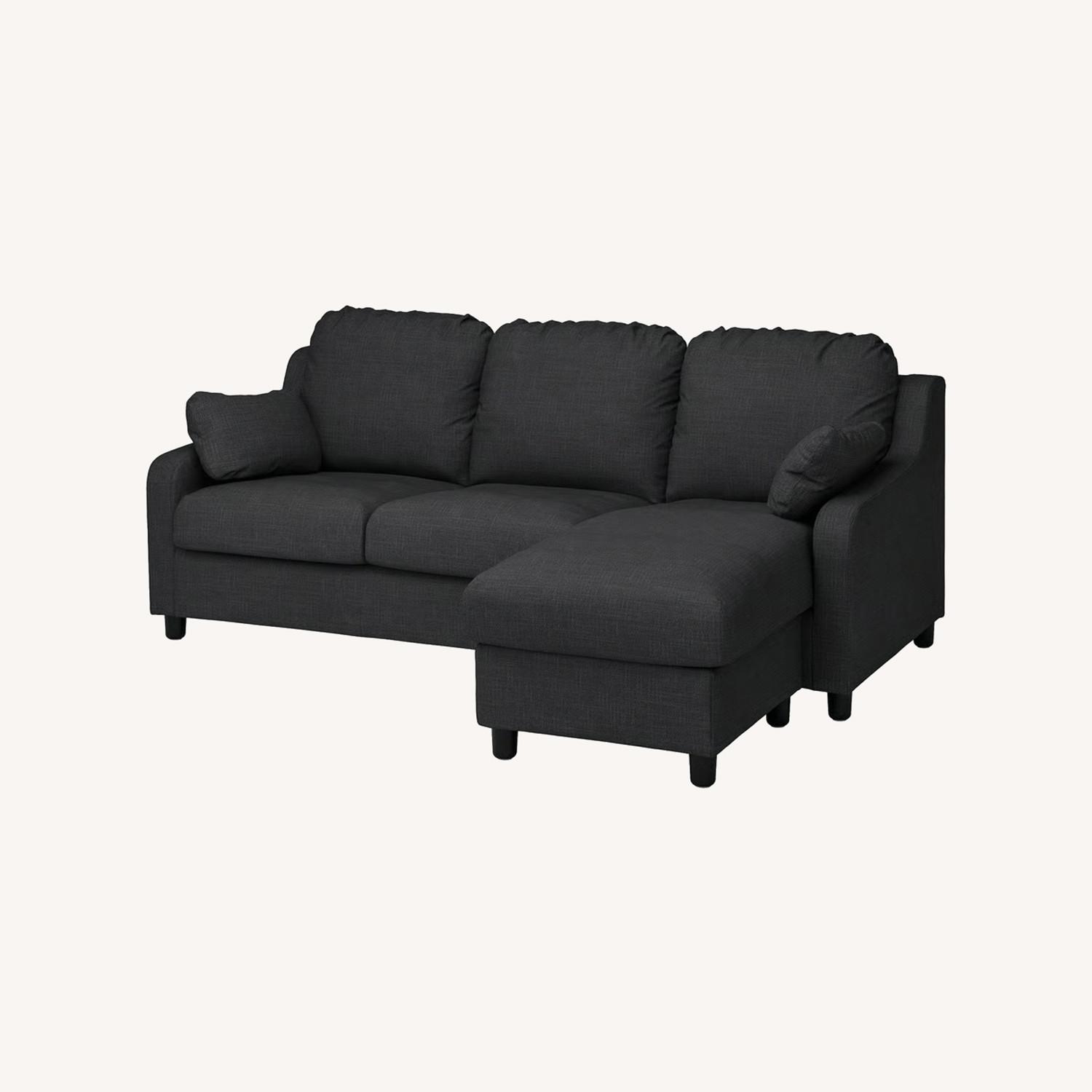 IKEA VINLIDEN Sofa Set with Free Pillows and Throw - image-0