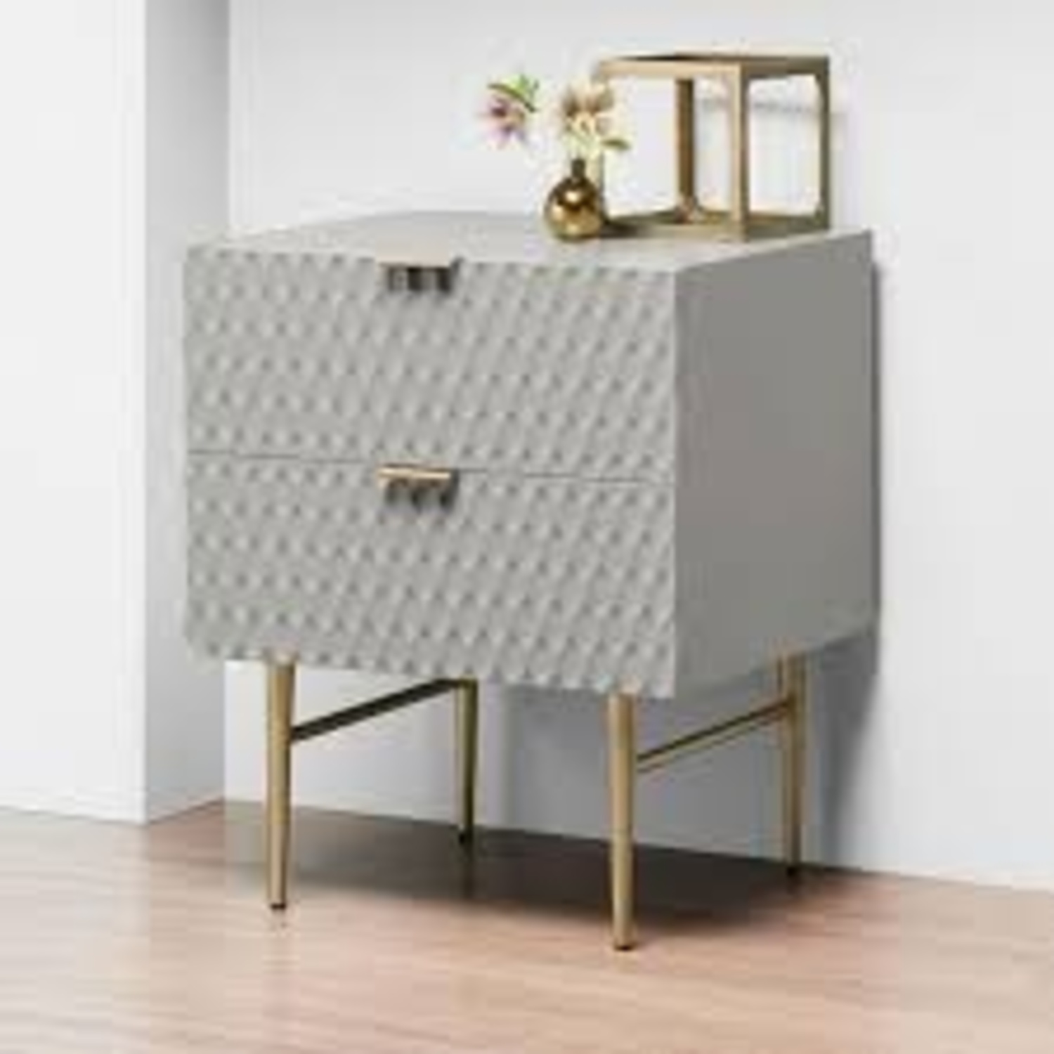 West Elm Audrey Nightstand x2 - image-6