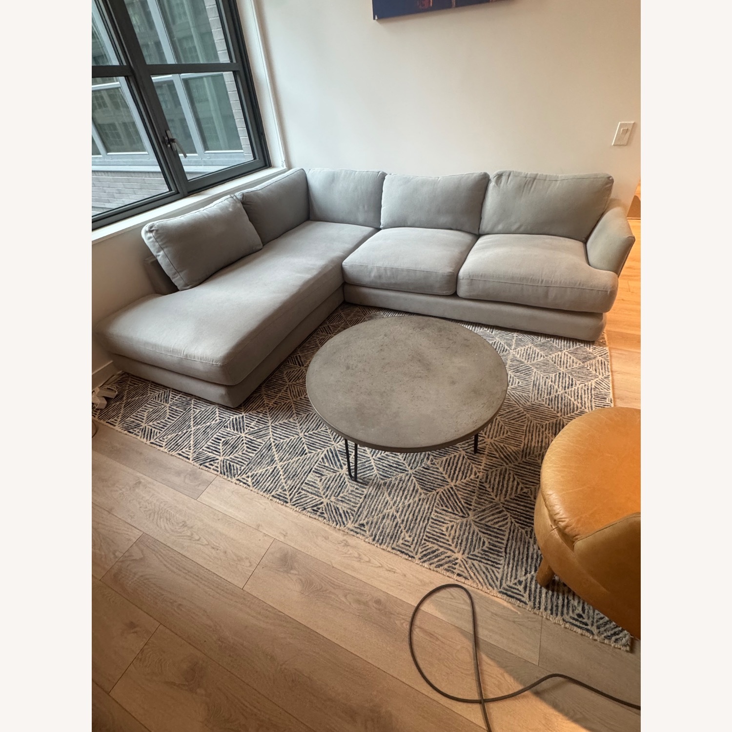 West Elm Haven 2-Piece Chaise Sectional - image-1