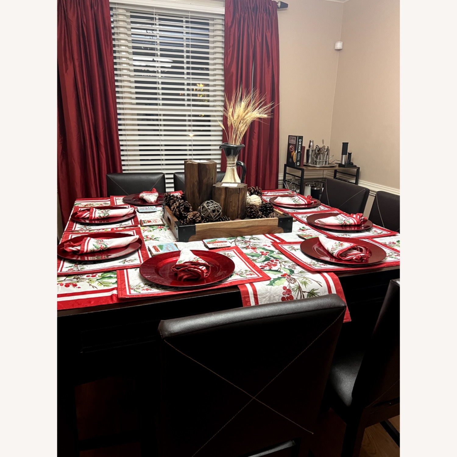 8 Person Dining Table Set - image-1