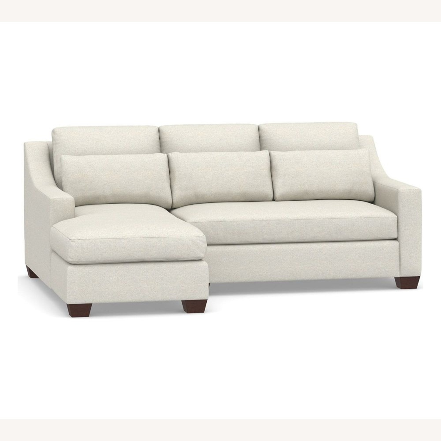 Pottery Barn York Deep Seat Chaise Sectional - image-6