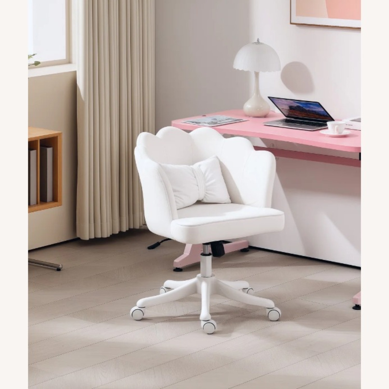 Velvet Office Chair - AptDeco