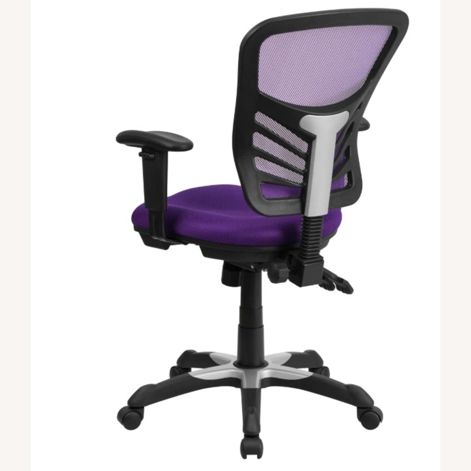 Mid-Back Mesh Multifunction Executive Swivel Chair - image-3