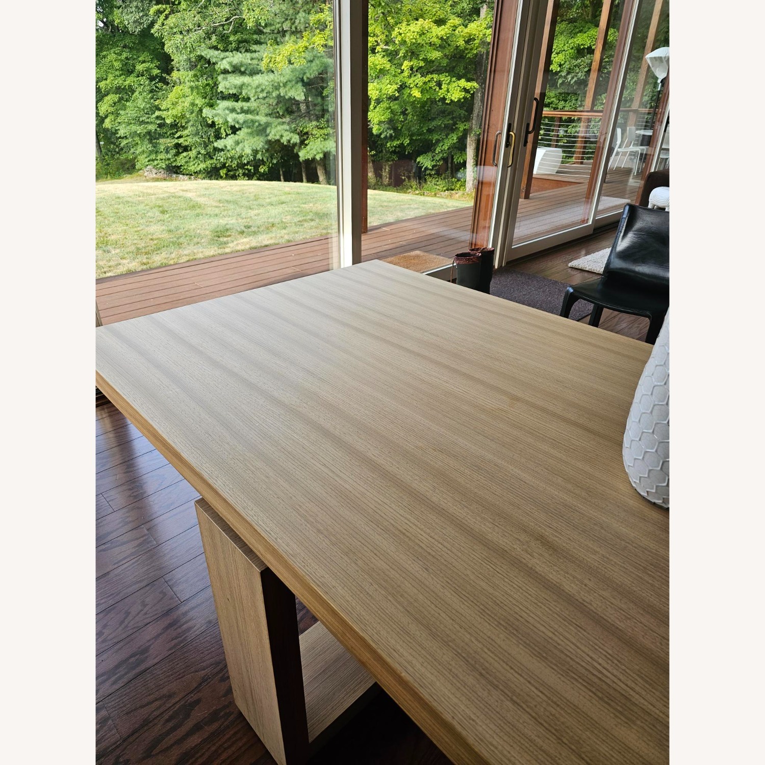 Stunning Cecchini Zebra Wood Dining Table - image-12