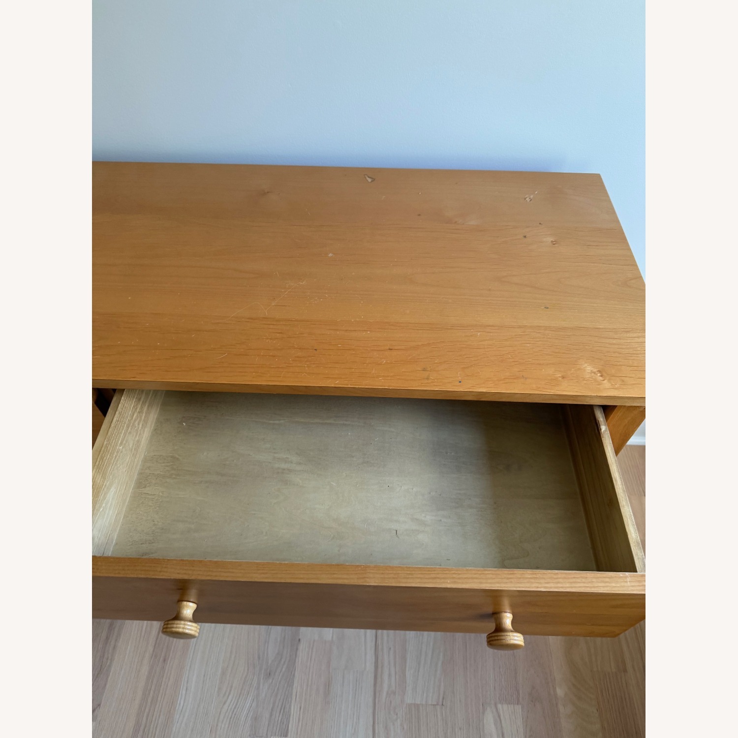 Land of Nod Natural Simple Six Drawer Dresser - image-4