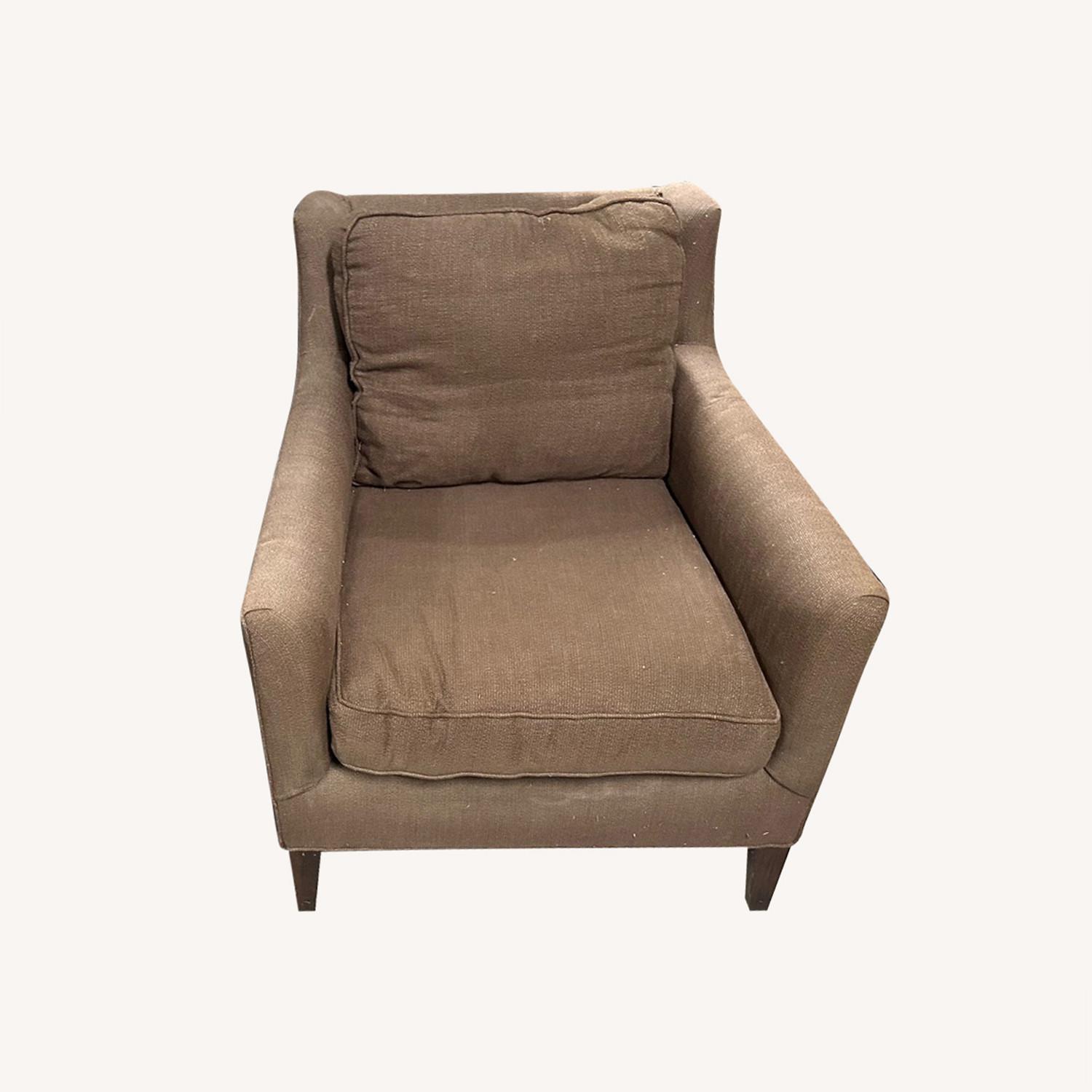 Two Pottery Barn Mitchell Gold Chairs - image-0