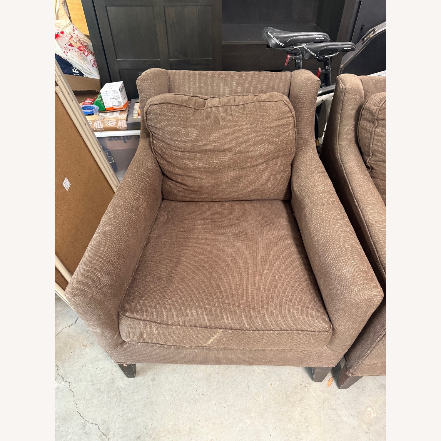 Two Pottery Barn Mitchell Gold Chairs - image-2