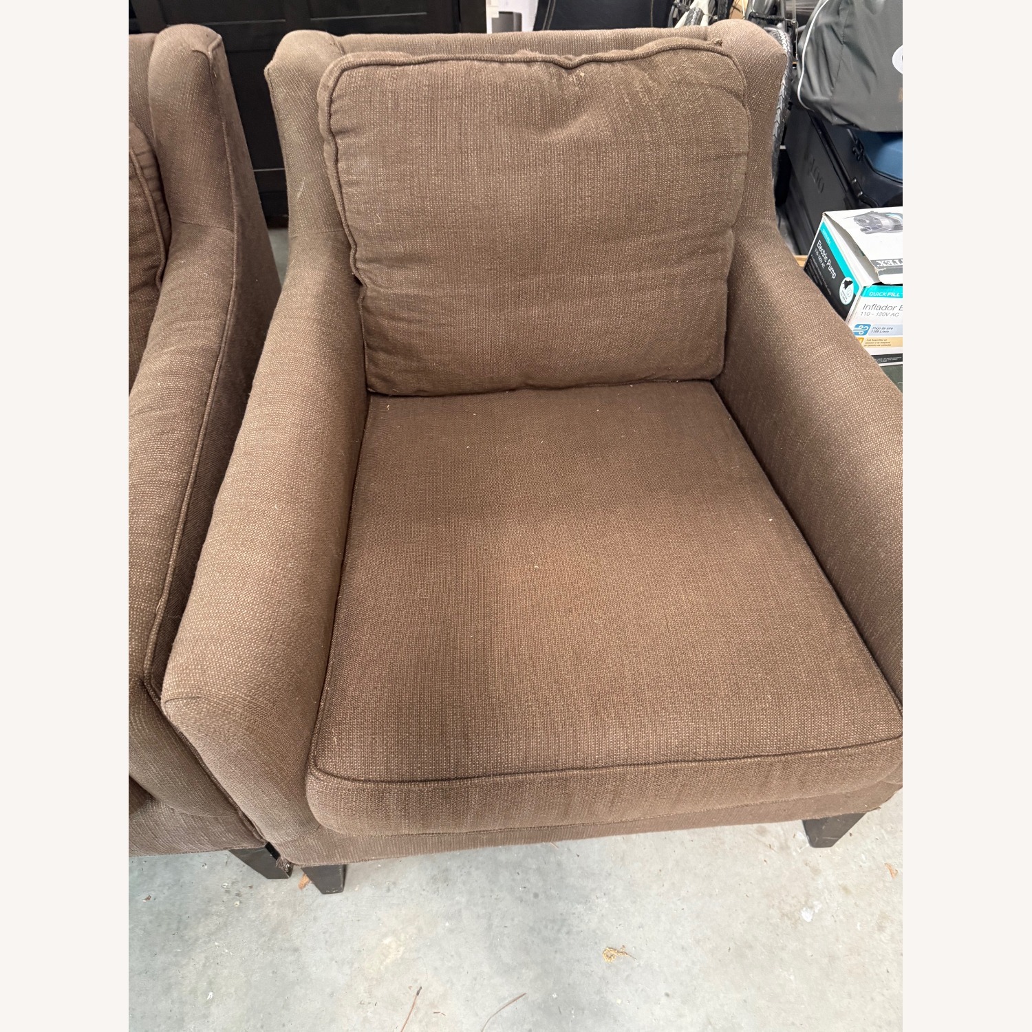 Two Pottery Barn Mitchell Gold Chairs - image-3