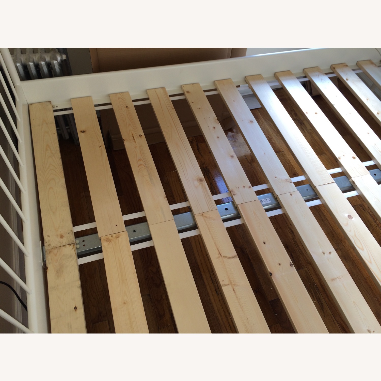 IKEA LEIRVIK Queen Metal Bed Frame - image-12