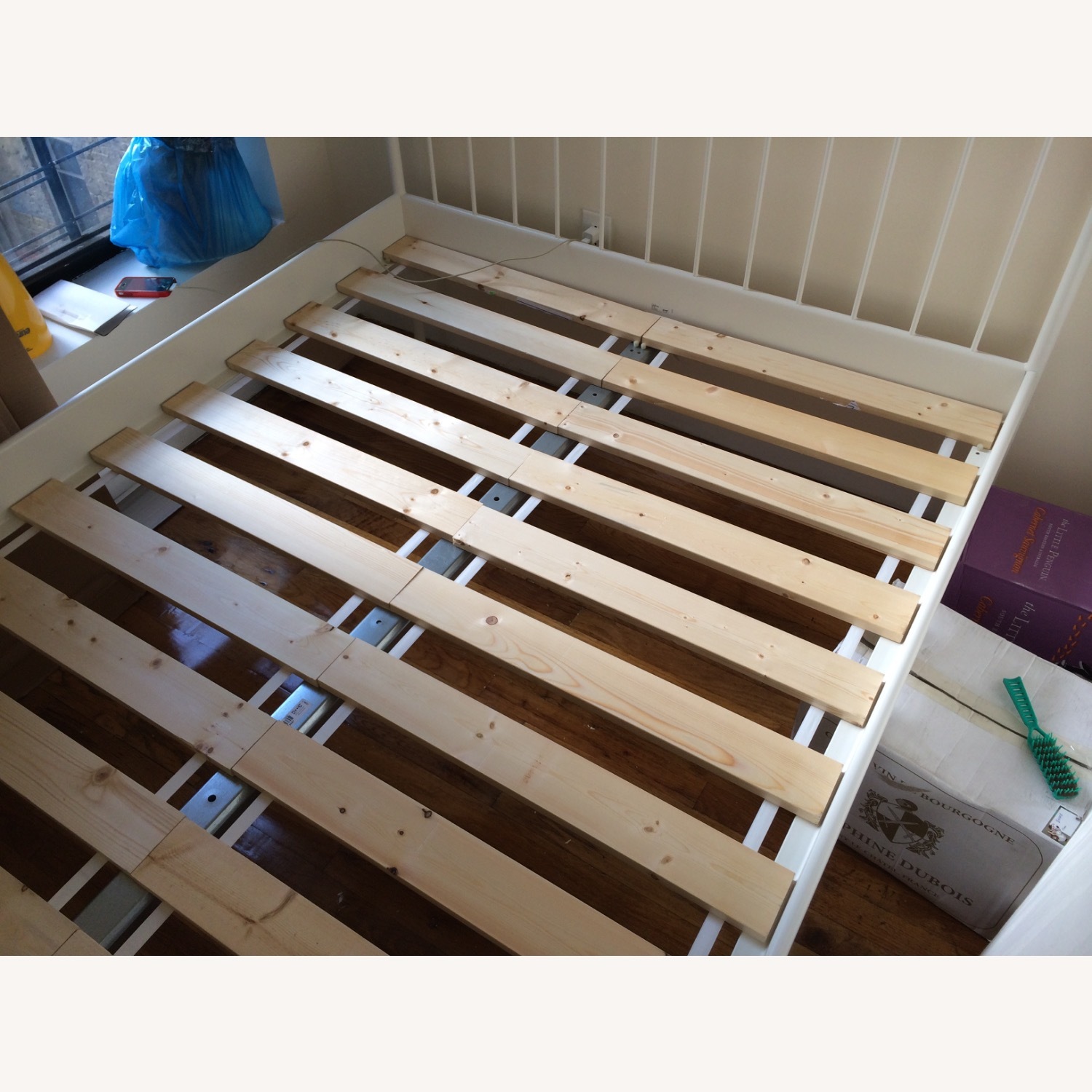 IKEA LEIRVIK Queen Metal Bed Frame - image-13