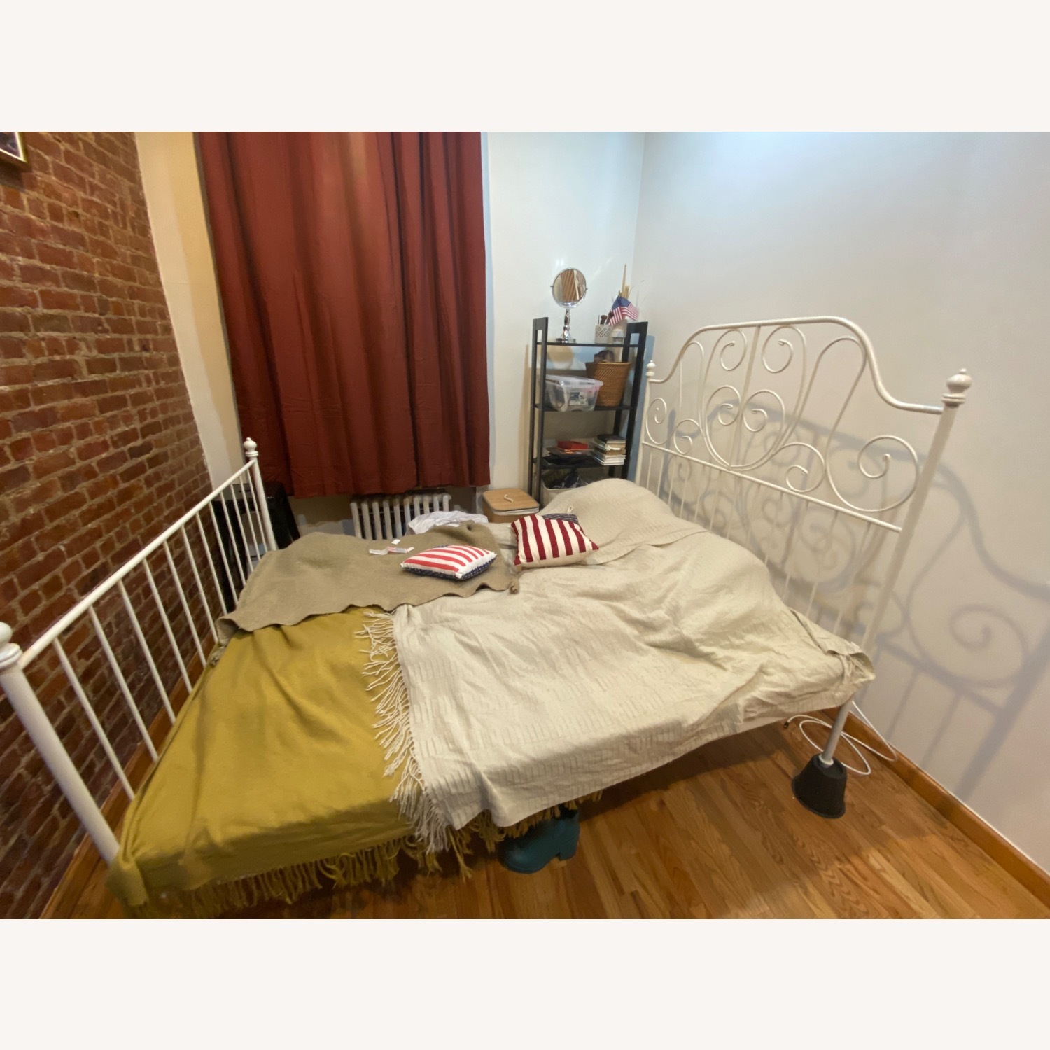 IKEA LEIRVIK Queen Metal Bed Frame - image-7