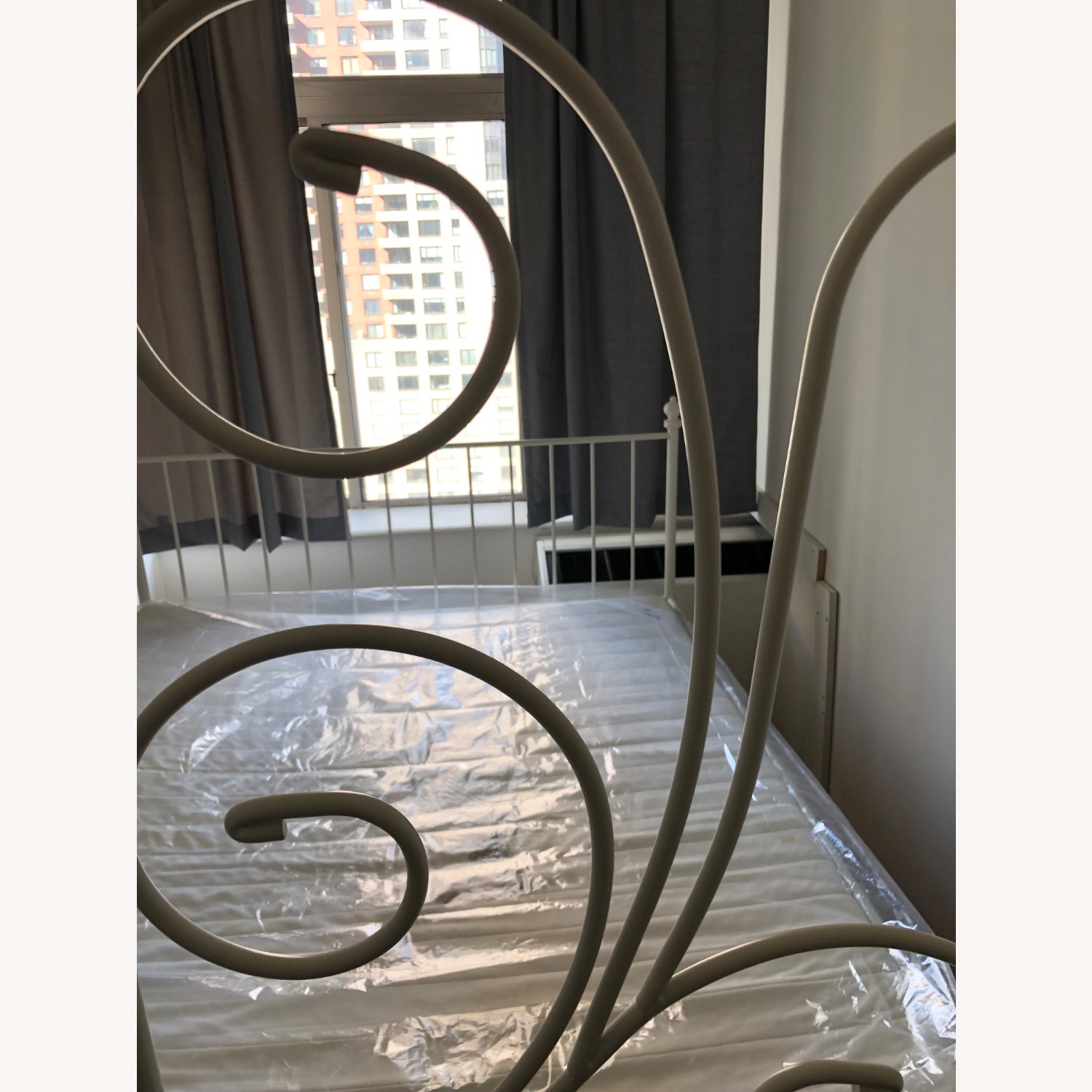 IKEA LEIRVIK Queen Metal Bed Frame - image-10