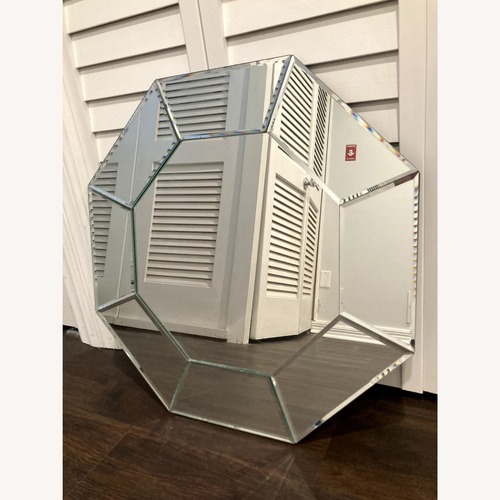 Used Heavy Octagonal Mirror for sale on AptDeco