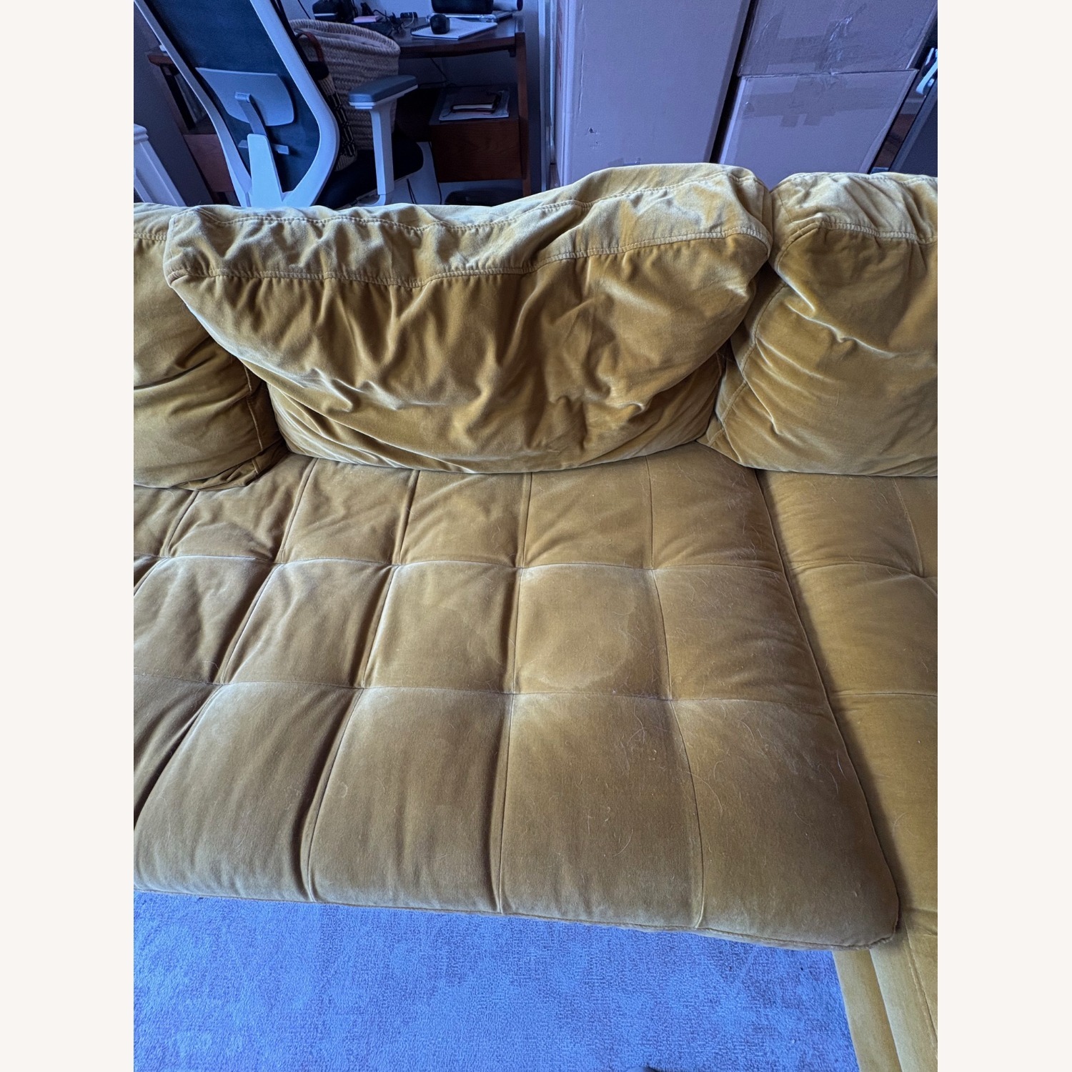 Article Sven Velvet Sectional - image-3