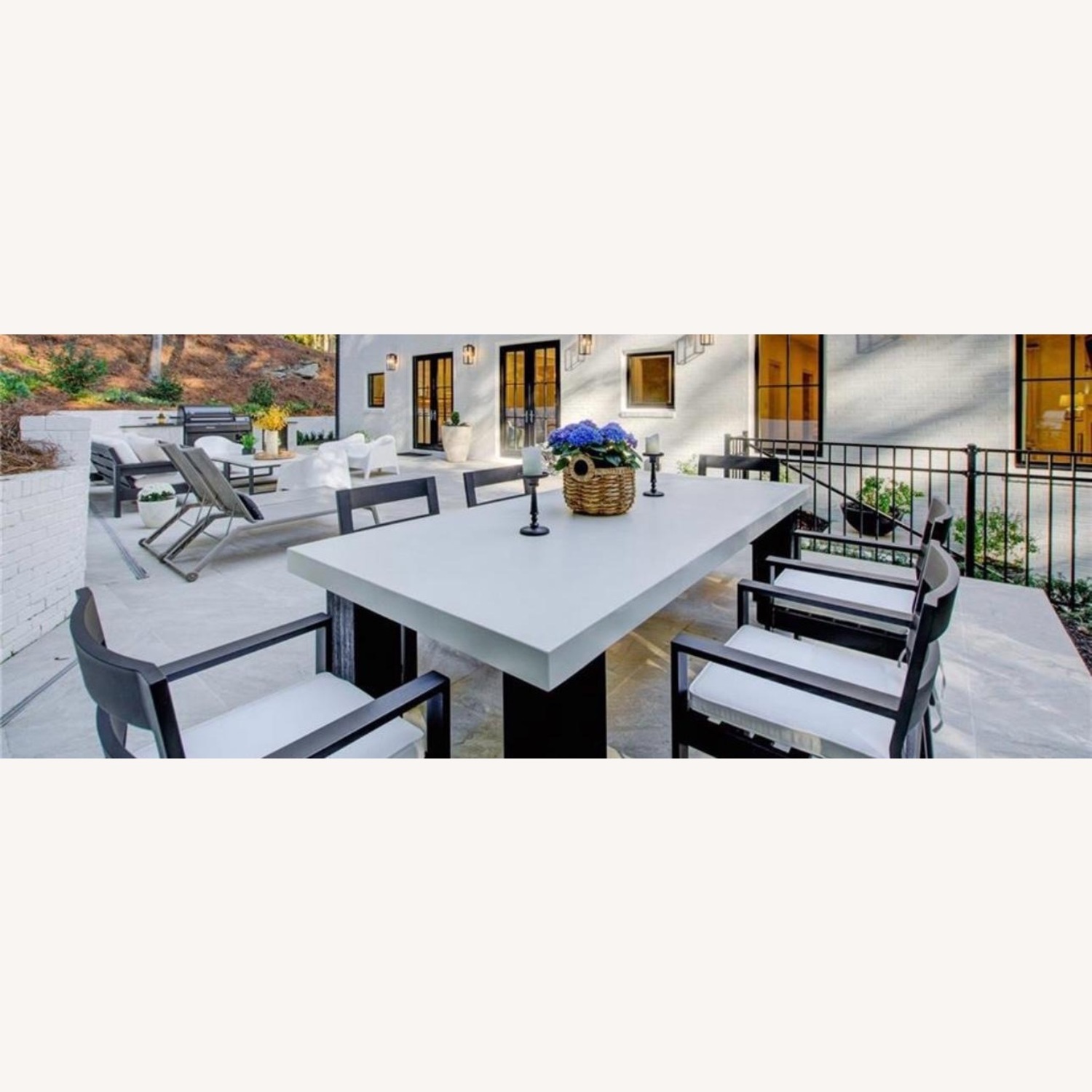 Pottery Barn Outdoor Dining Set – 8pc - image-1