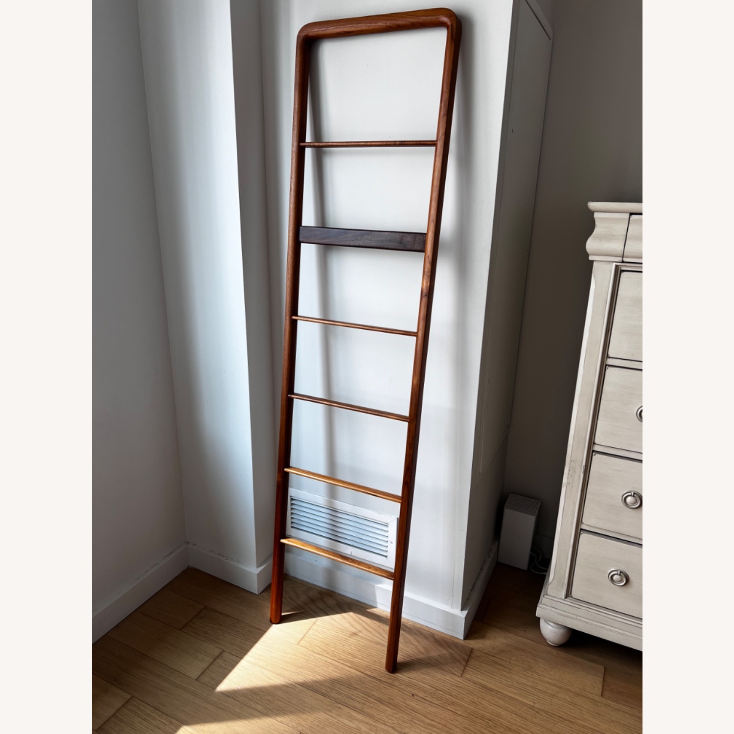 The Citizenry Teak Blanket Ladder - image-2