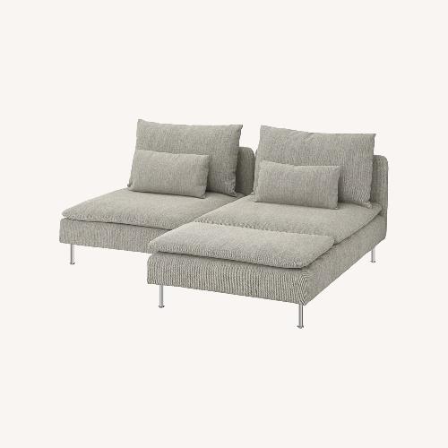 IKEA SÖDERHAMN Sectional, 4-seat with Chaise - AptDeco