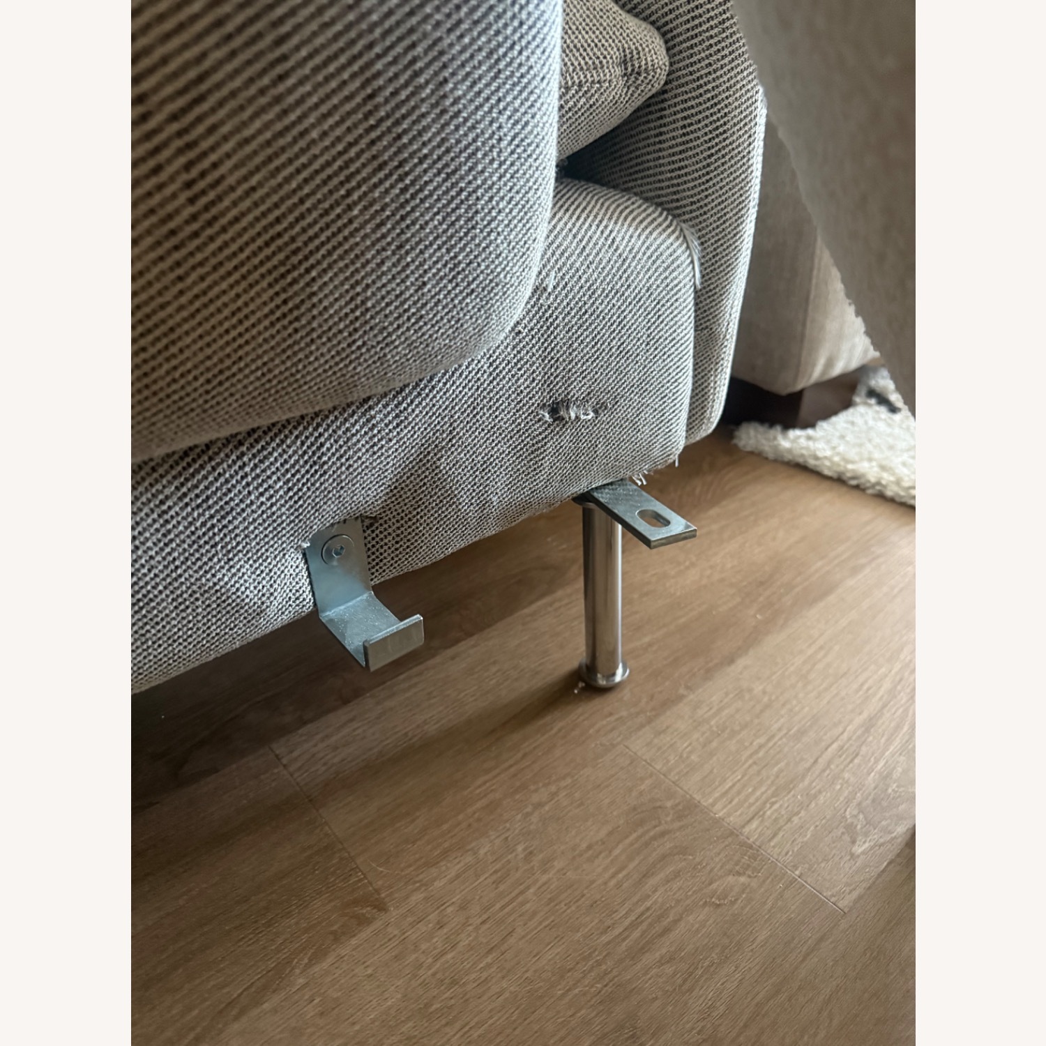 IKEA Beige/Brown 3 Seat Corner Sectional - image-3