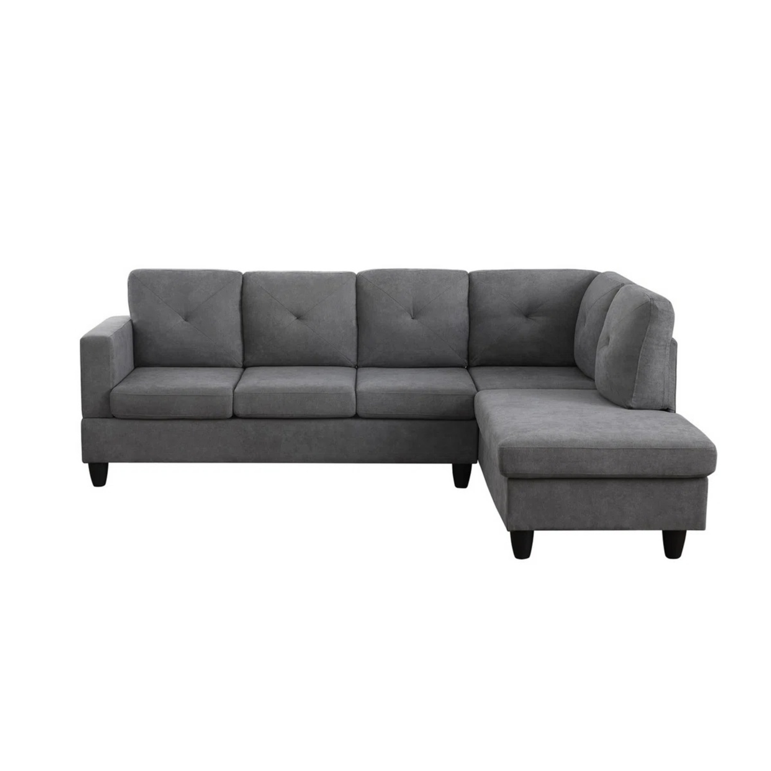  Louden 98" Wide Right Hand Facing Sofa & Chaise - image-4