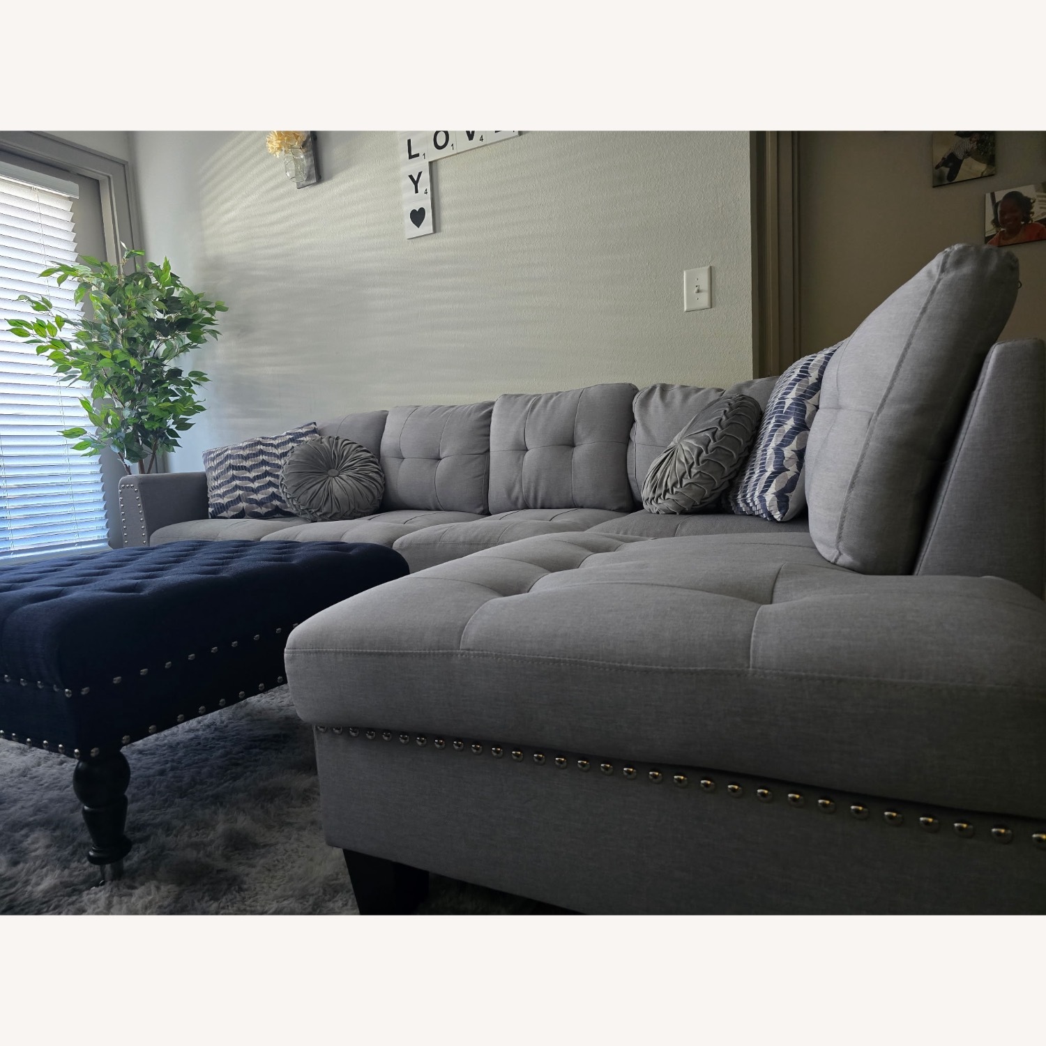  Louden 98" Wide Right Hand Facing Sofa & Chaise - image-2