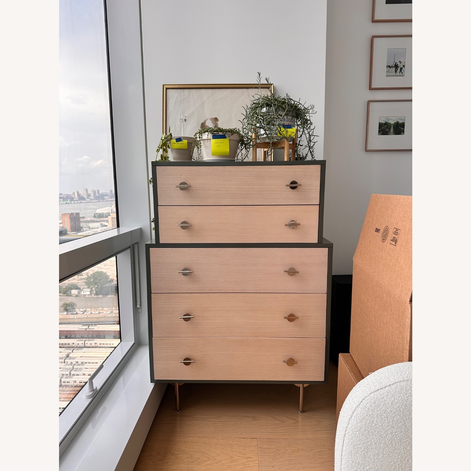 West Elm Greta 5 Drawer Dresser - image-1