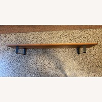 Oakywood Solid Walnut Desk Shelf