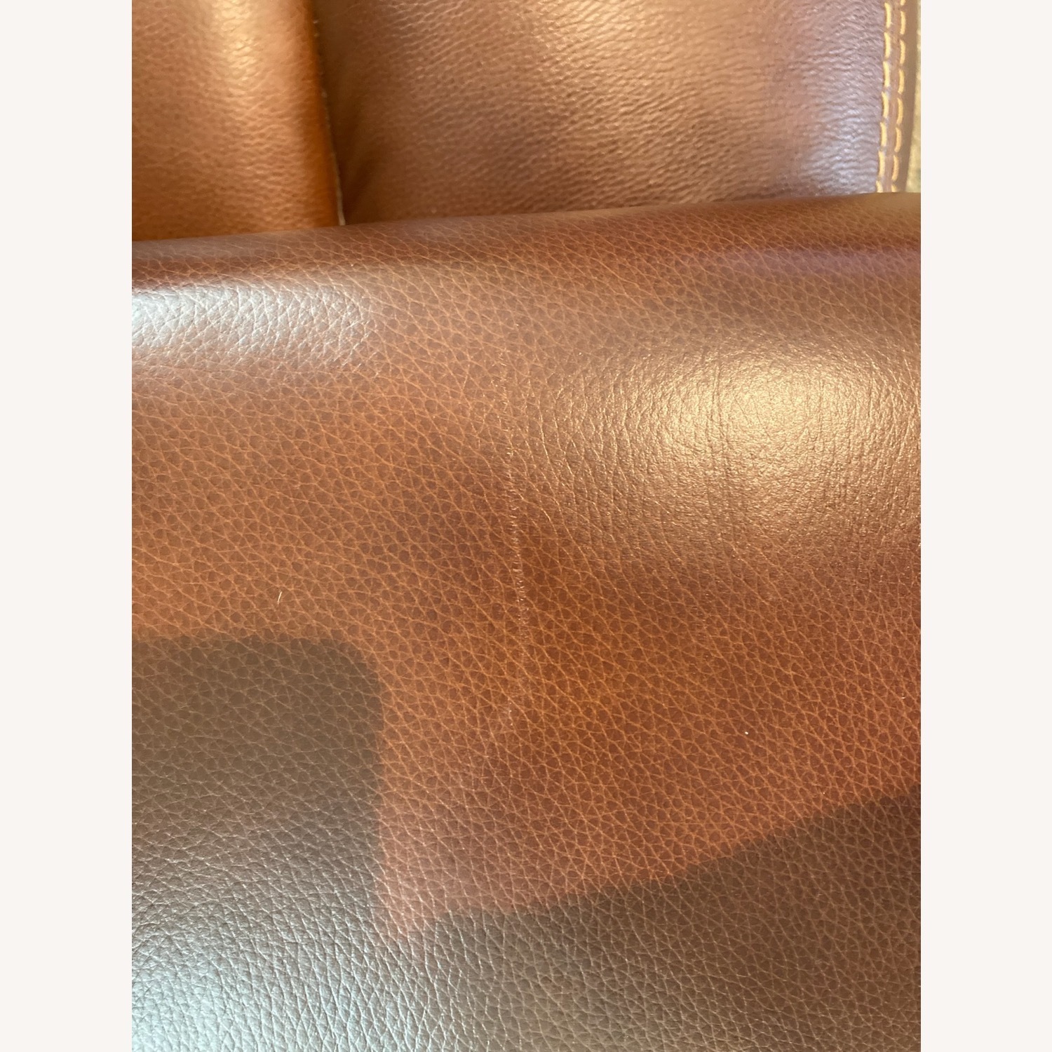 Leather Italia USA Brown Power Reclining Loveseat  - image-4