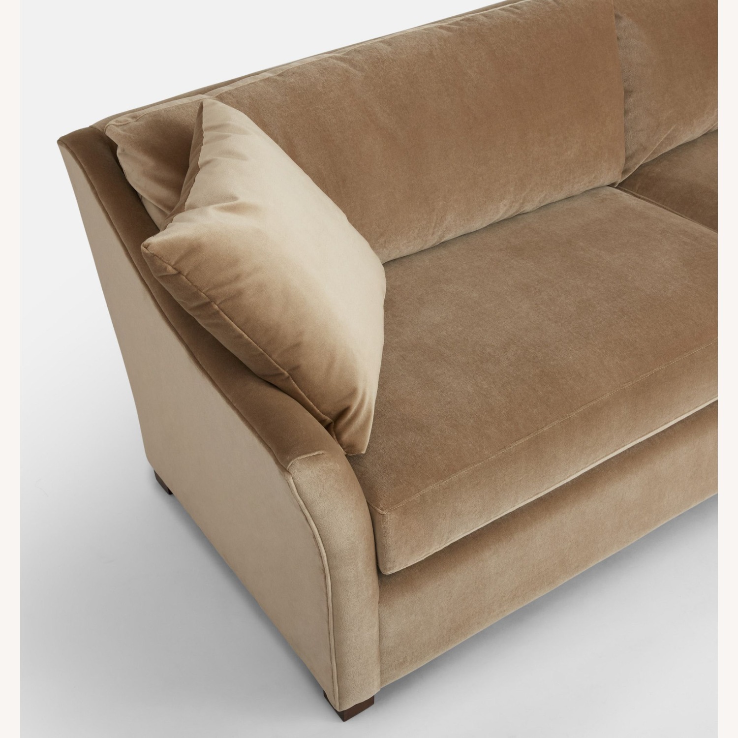 Rejuvenation Astrid Sofa in Vance Velvet Taupe - image-3