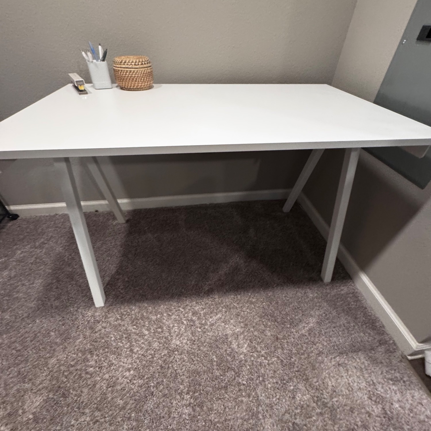 IKEA Trotten Desk White - image-1