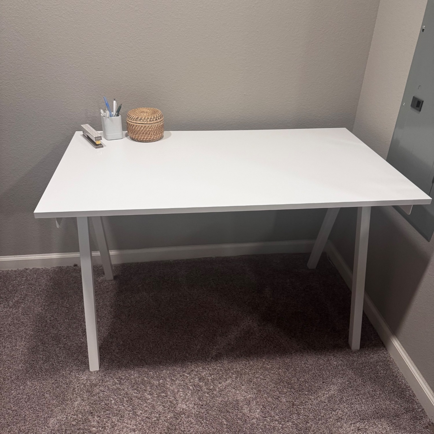 IKEA Trotten Desk White - image-3