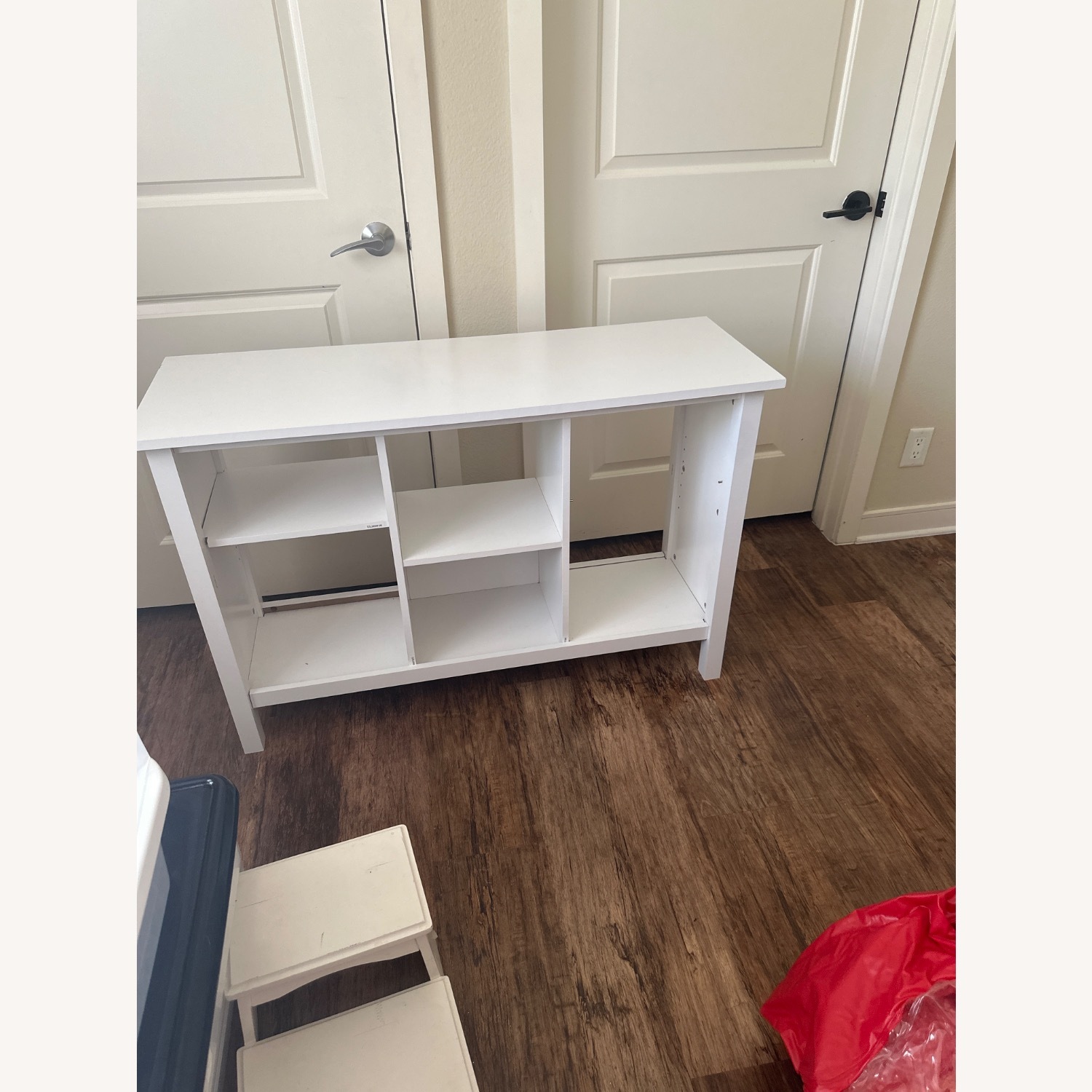 White Bookshelf - image-0