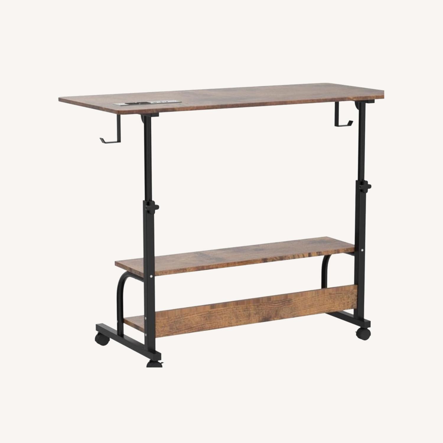 Amazon Adjustable Standing Desk with Power Outlets - image-0