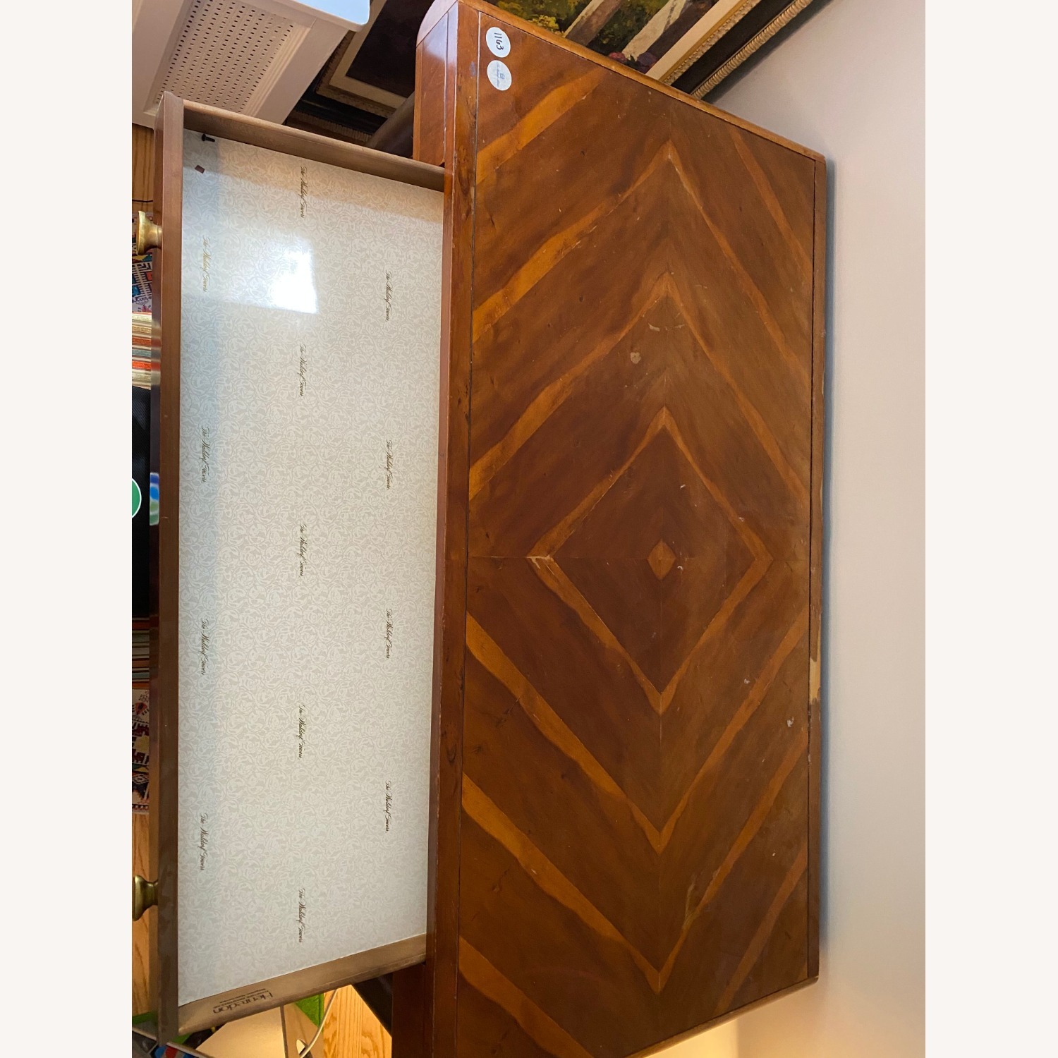 Henredon Waldorf Astoria Biedermeier Desk and Chair - image-9