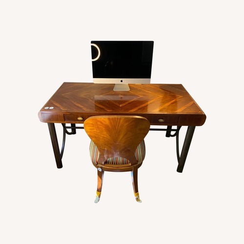 Used Henredon Waldorf Astoria Biedermeier Desk and Chair for sale on AptDeco