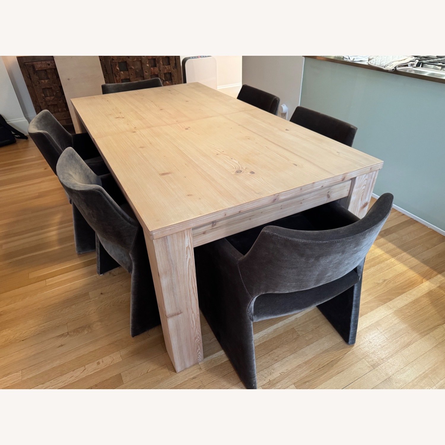 Pottery Barn Folsom  Extendable Wood Dining Table - image-5