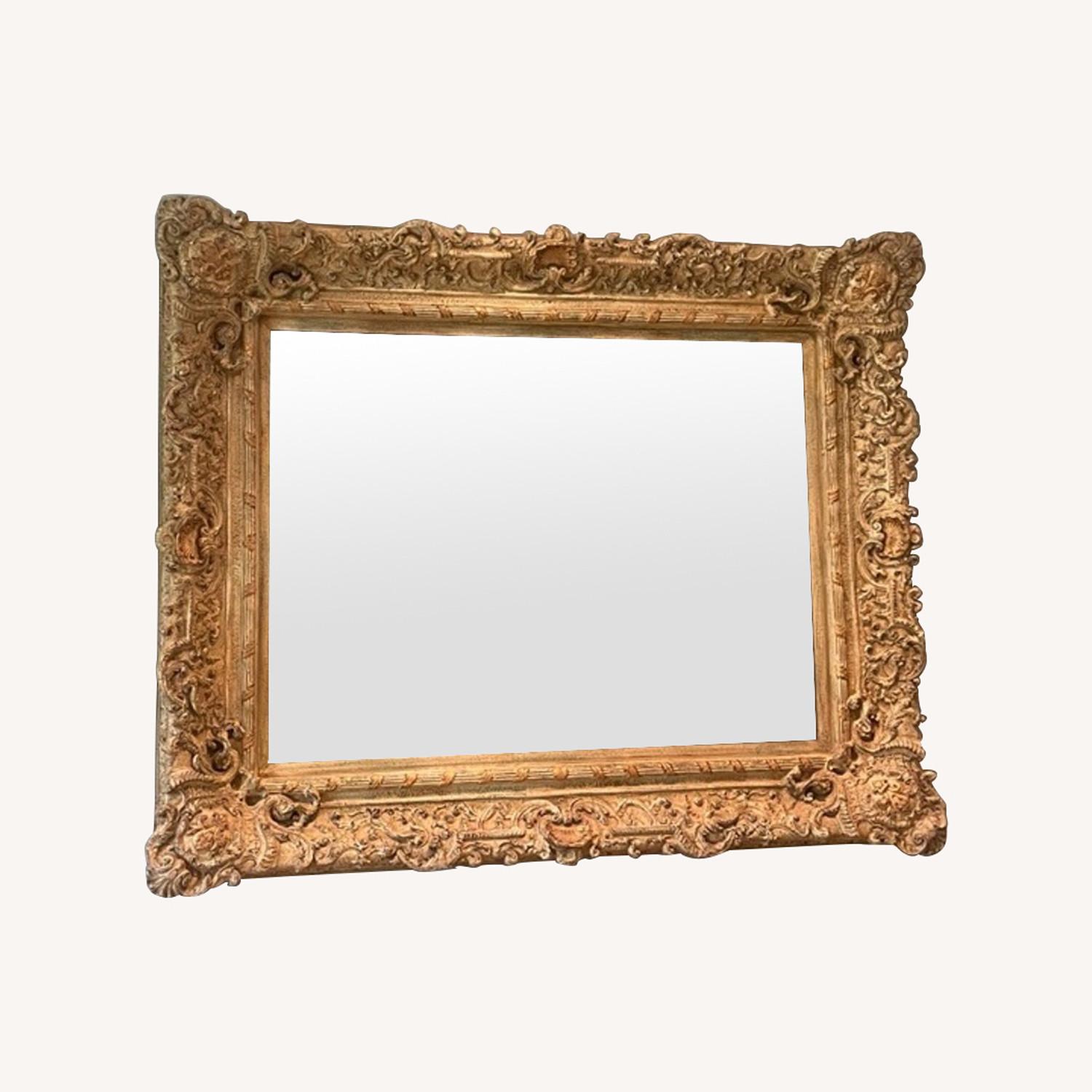Vintage Ornate Wall Mirror - image-0