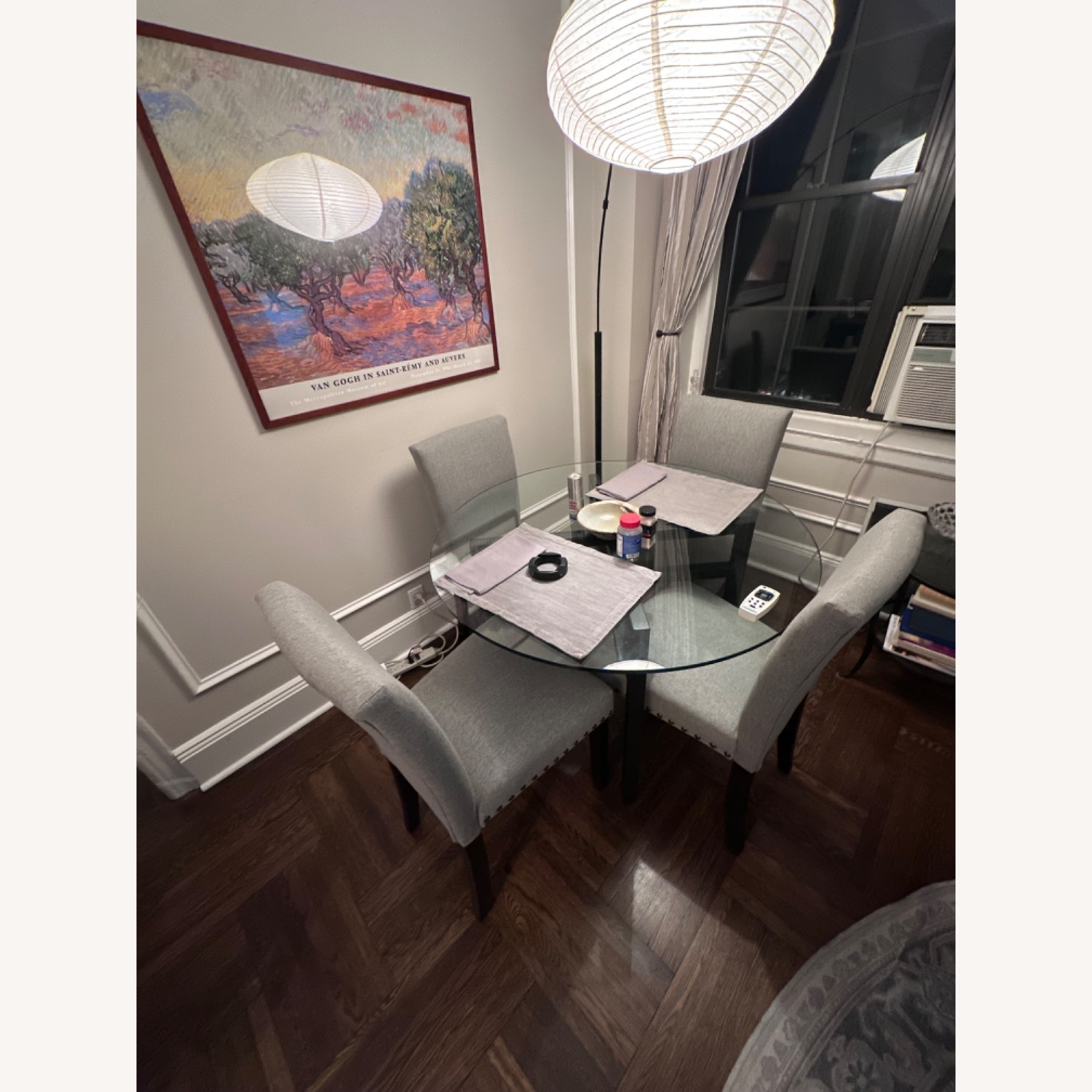 Fabric & Wood Parsons Dining Chairs  - image-5