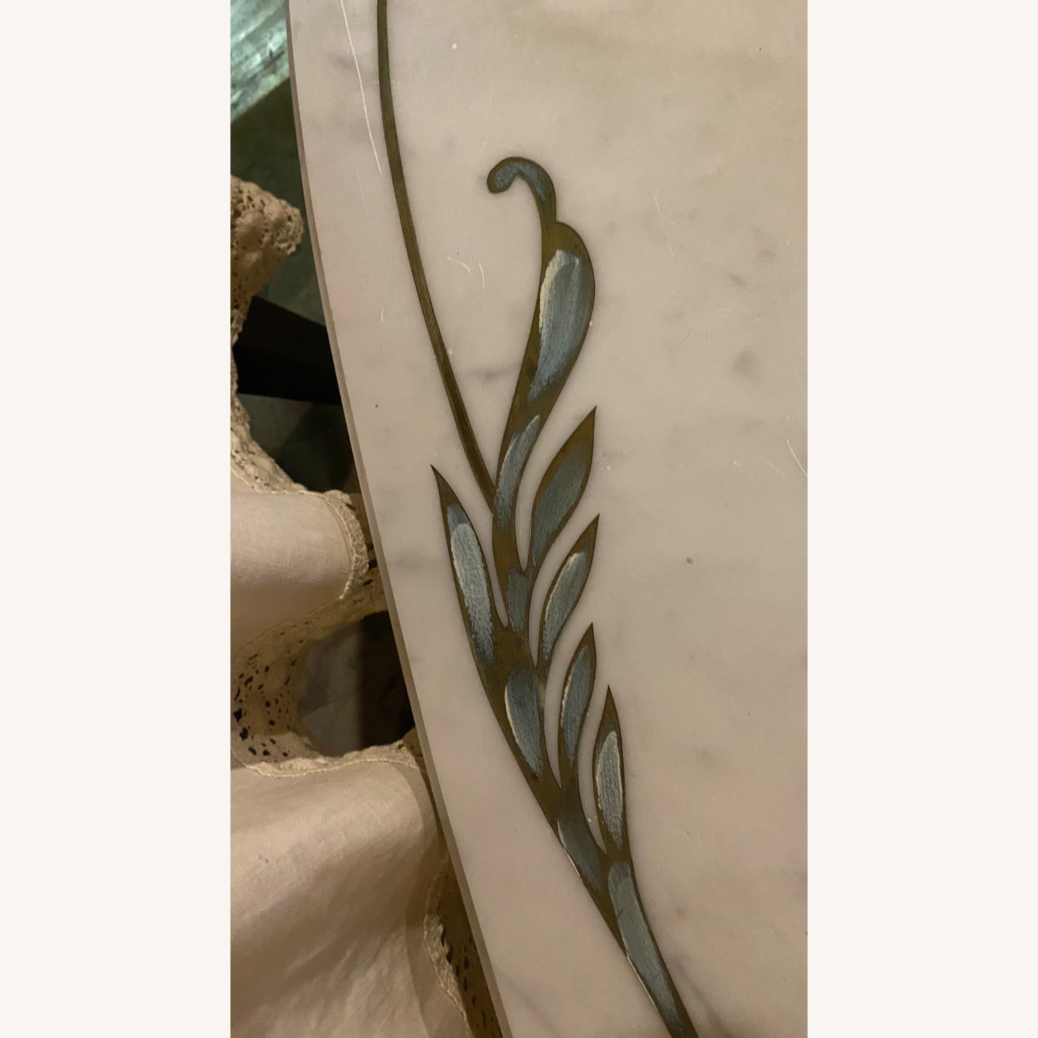 Vintage Marble Coffee Table - image-6