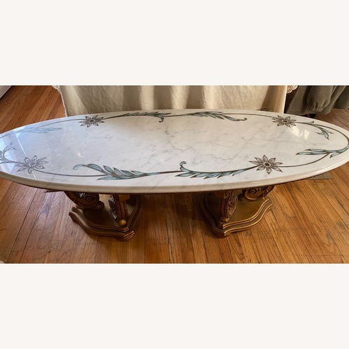 Used Vintage Marble Coffee Table for sale on AptDeco