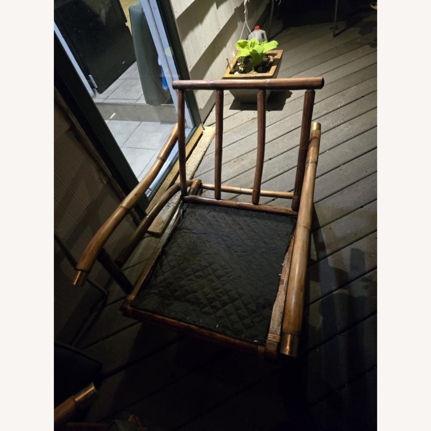 Vintage Bamboo/Rattan Loveseat and Chairs - image-13