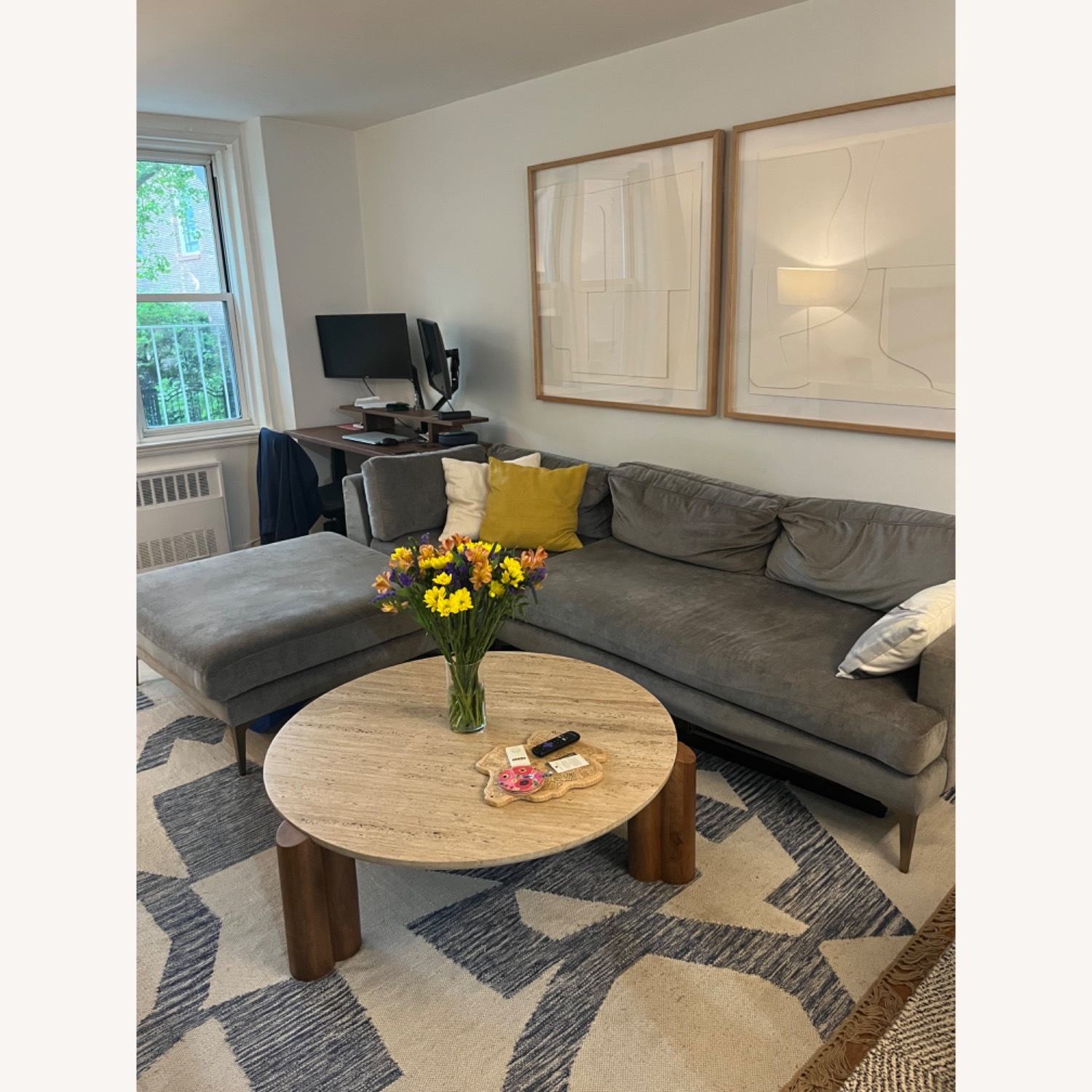 Landon 3-Piece Ottoman Sectional (102") - image-2