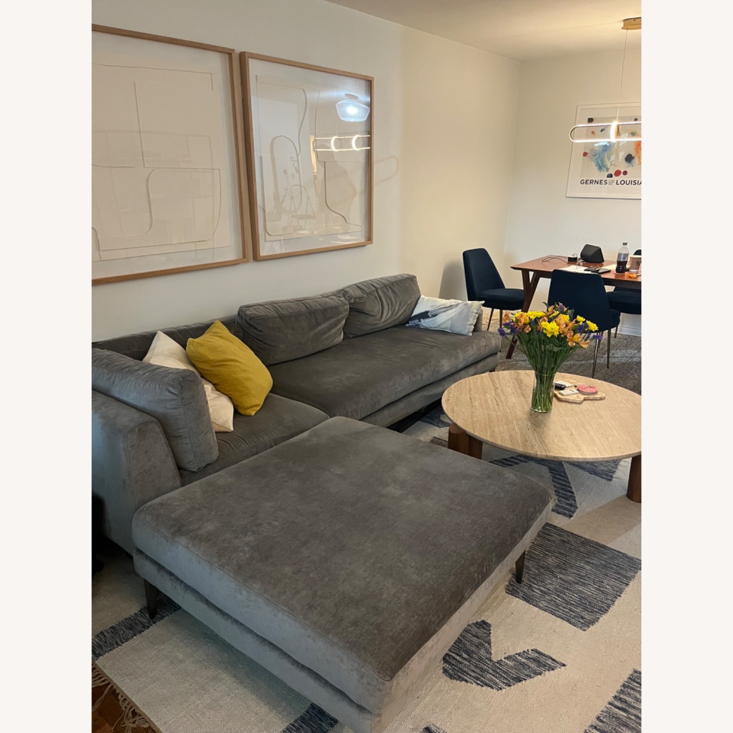 Landon 3-Piece Ottoman Sectional (102") - image-1