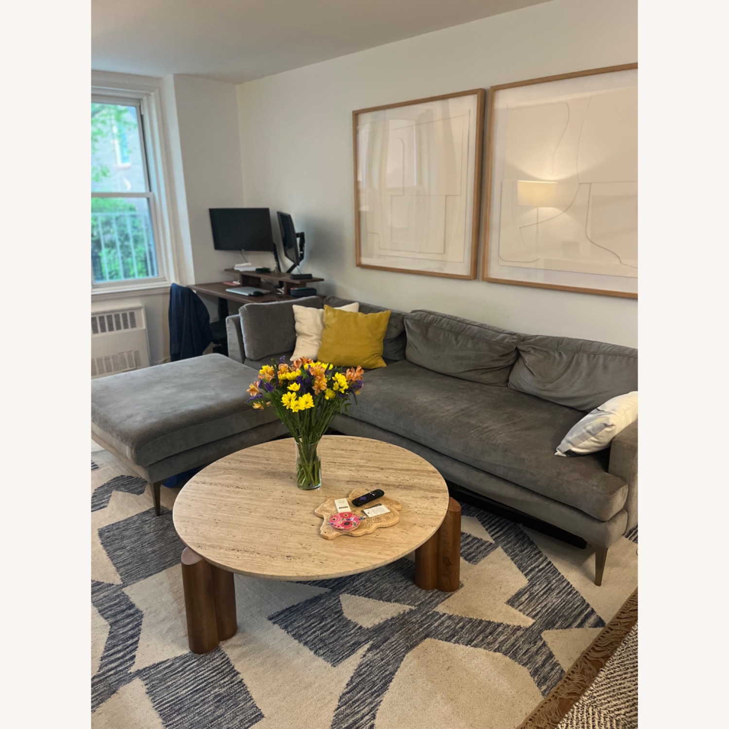 Landon 3-Piece Ottoman Sectional (102") - image-3