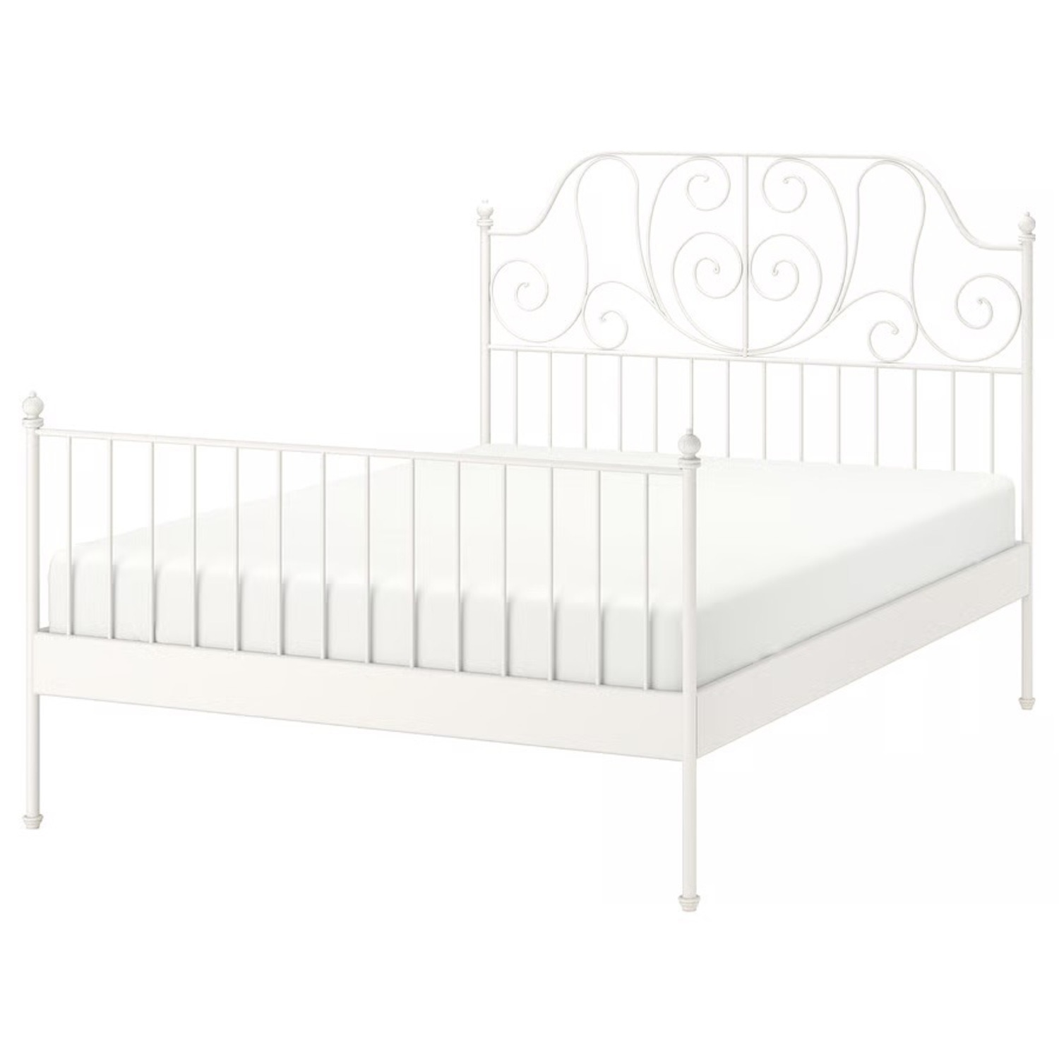 IKEA LEIRVIK Queen Metal Bed Frame (Full) - image-1