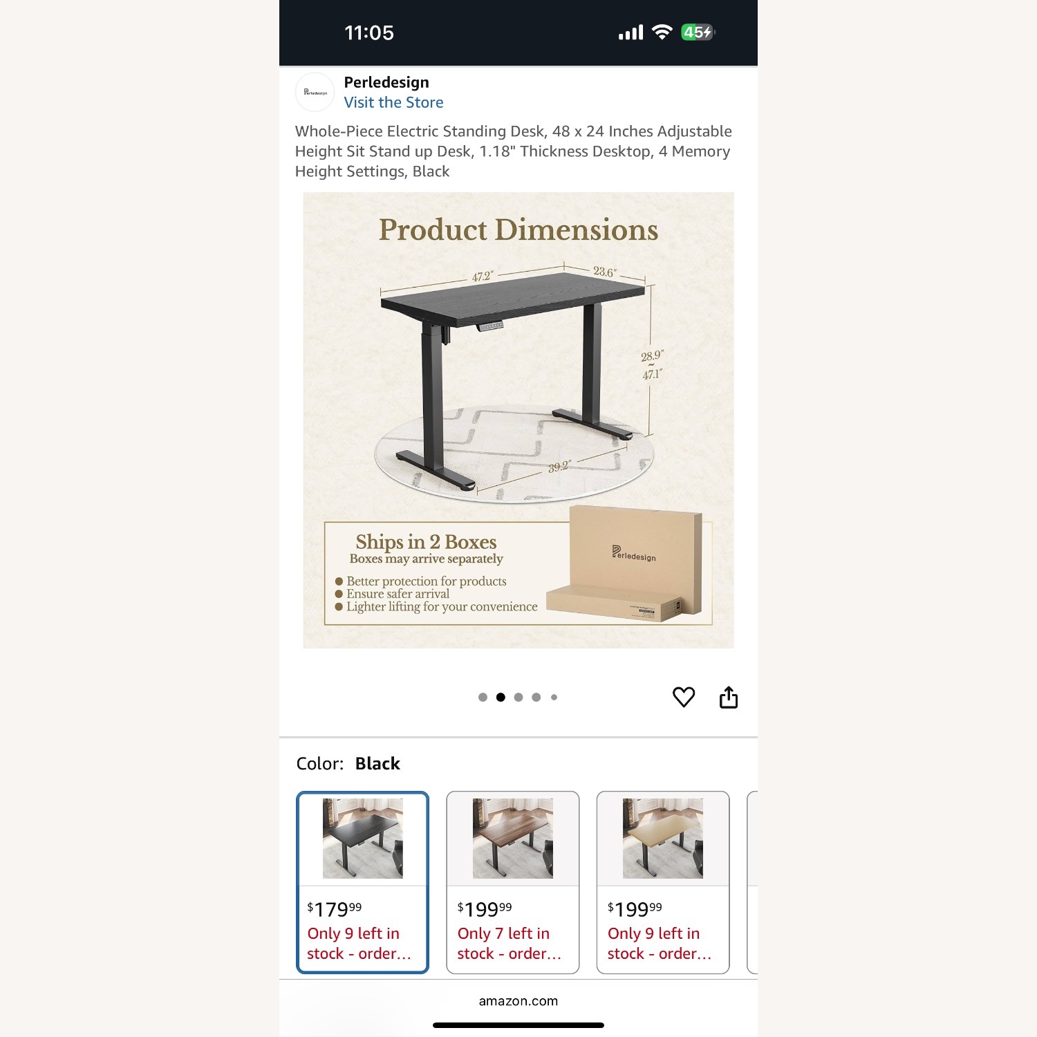 Amazon Adjustable Standing Desk  - image-1