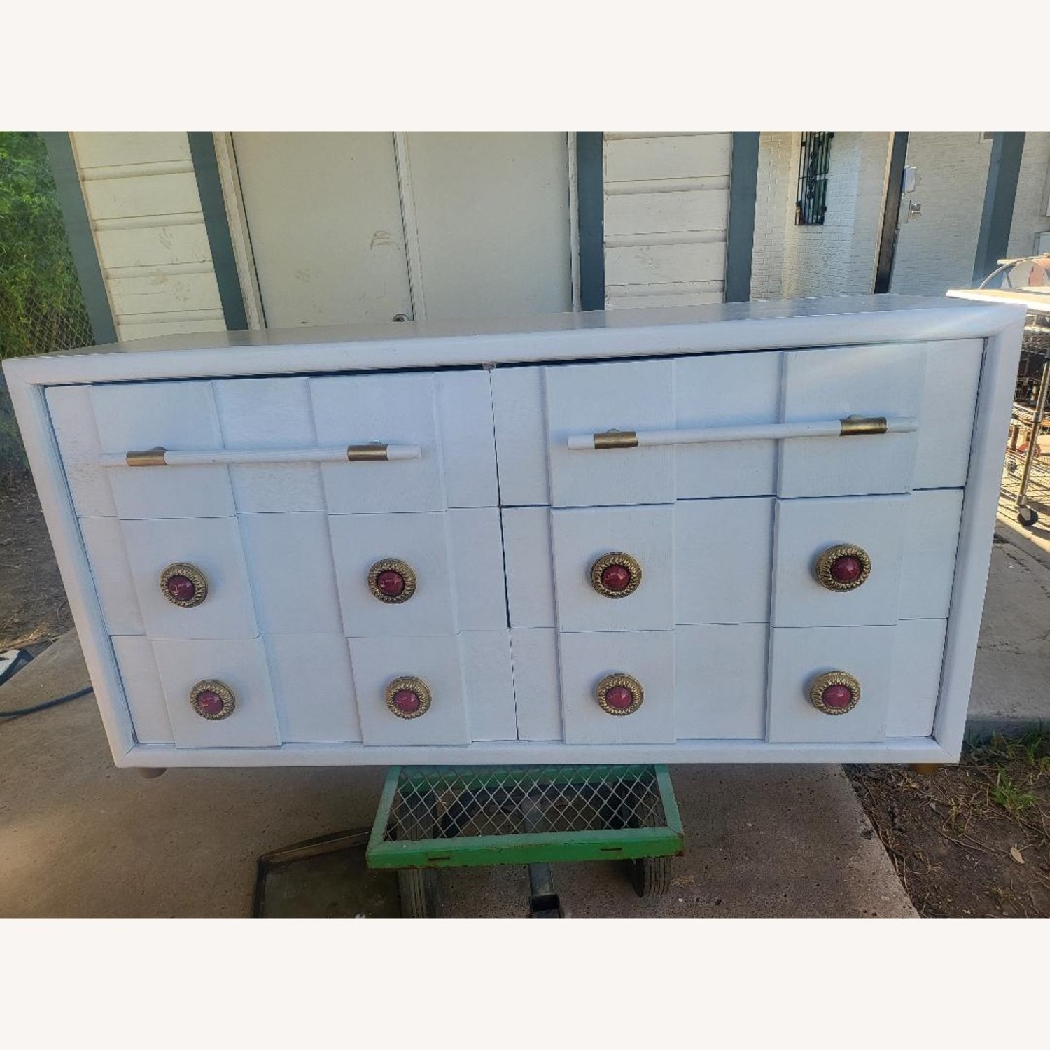 Antique Karpen California Manor Dresser - image-1