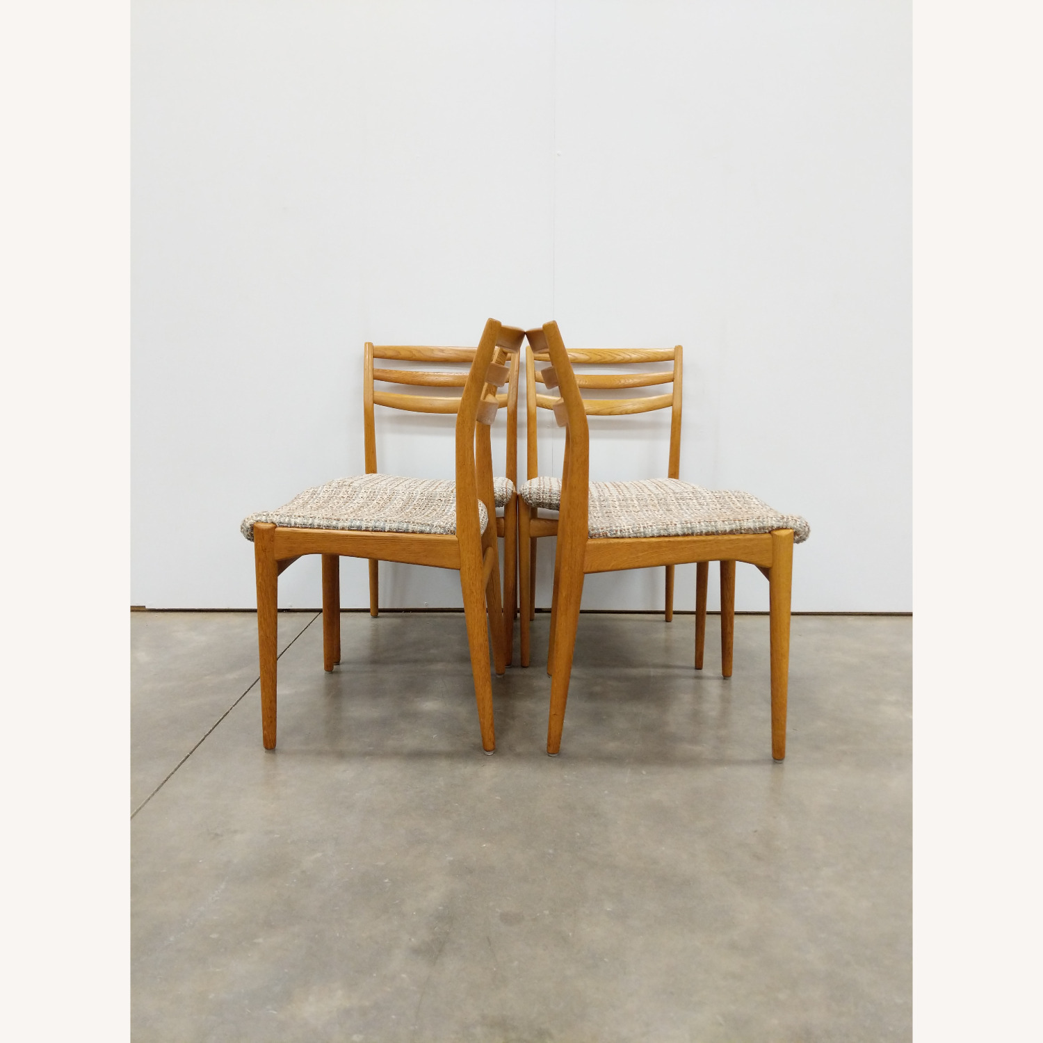 Set of 4 Vintage Swedish Modern Dining Chairs - image-4