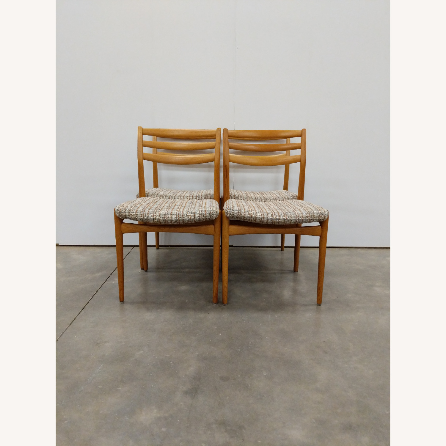 Set of 4 Vintage Swedish Modern Dining Chairs - image-5