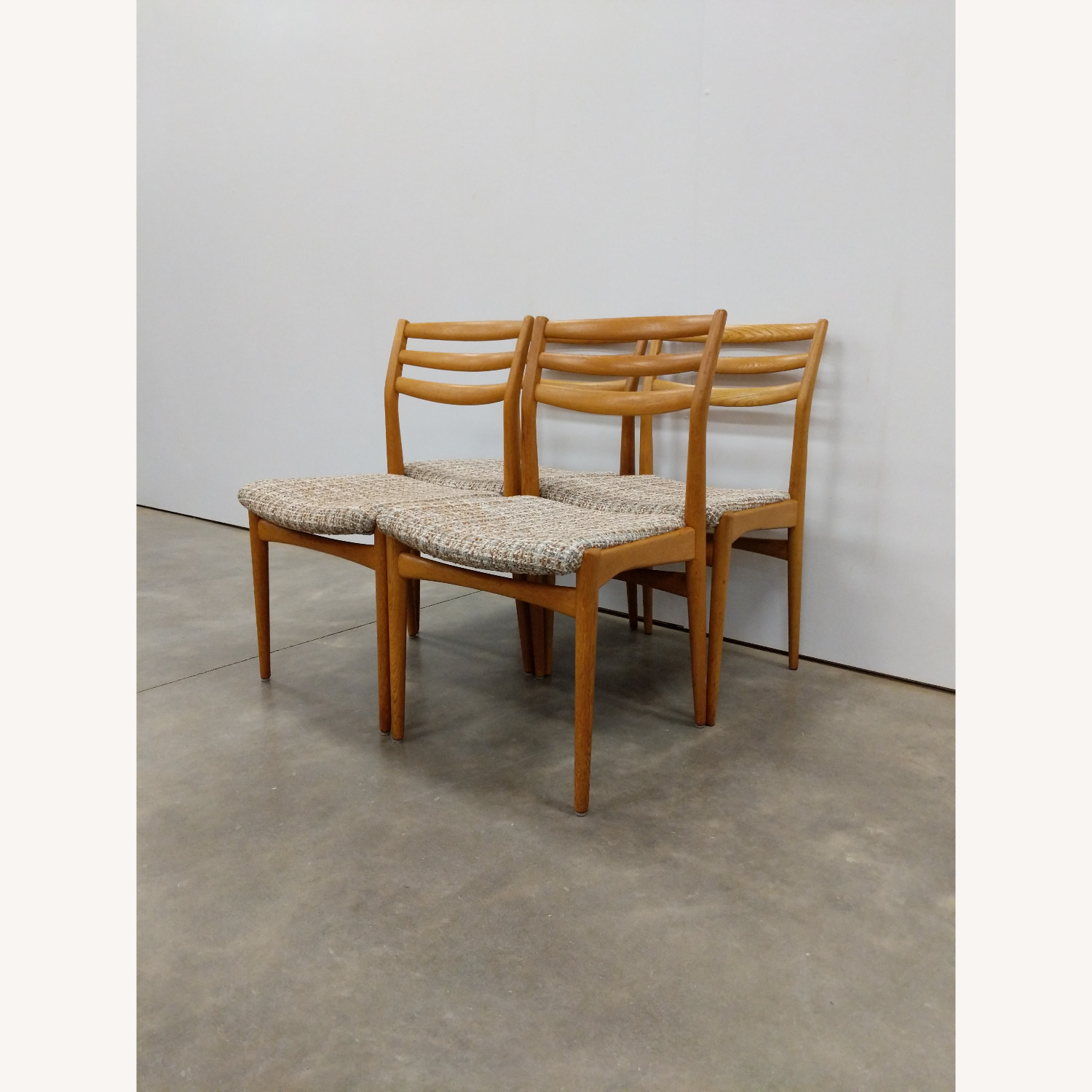 Set of 4 Vintage Swedish Modern Dining Chairs - image-6